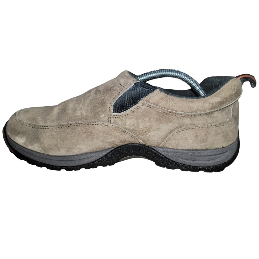 Cabelas‎ Men's Size 10.5 Brown Suede Casual Comfort Slip On Outdoor Shoes - Picture 6 of 11